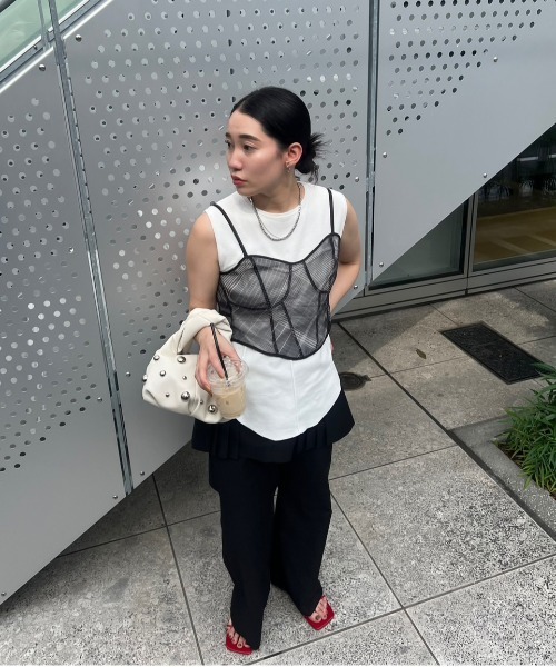 新品　Ameri Vintage BALL STUDS MINI BAG BALL STUDS MINI BAG