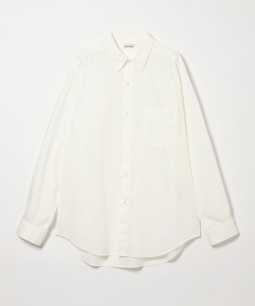 【最終値下】 Steven Alanコンパクトヤーン ツイル シャツ Steven Alan＞ 80 コンパクトヤーン ツイル レギュラーカラー