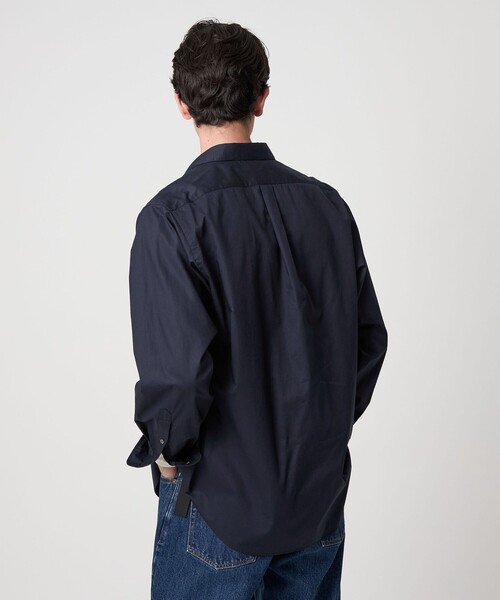 Steven Alan＞ 80 コンパクトヤーン ツイル レギュラーカラー