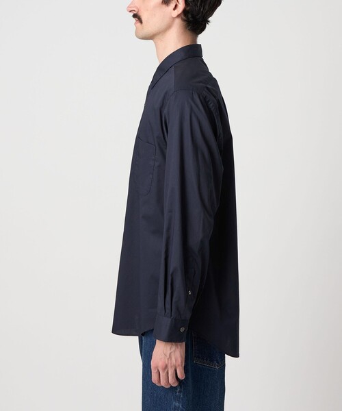 Steven Alan（スティーブンアラン）の「＜Steven Alan＞ 80 コンパクトヤーン ツイル レギュラーカラー シャツ NARROW（シャツ/ブラウス・メンズ・ネイビー/モカ/ホワイト・XL/L/M/S）」の9枚目の写真