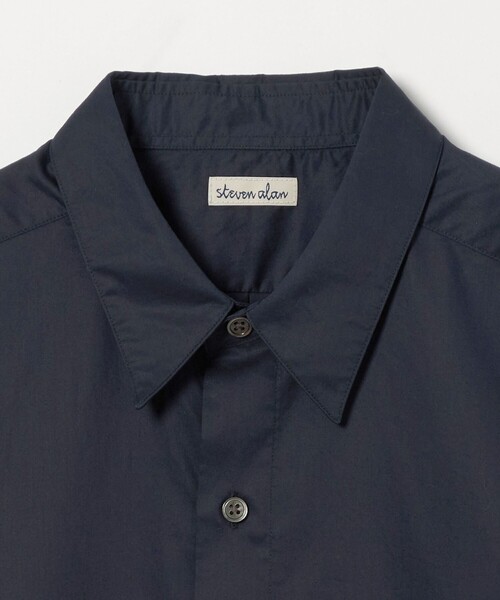Steven Alan（スティーブンアラン）の「＜Steven Alan＞ 80 コンパクトヤーン ツイル レギュラーカラー シャツ NARROW（シャツ/ブラウス・メンズ・ネイビー/モカ/ホワイト・XL/L/M/S）」の20枚目の写真