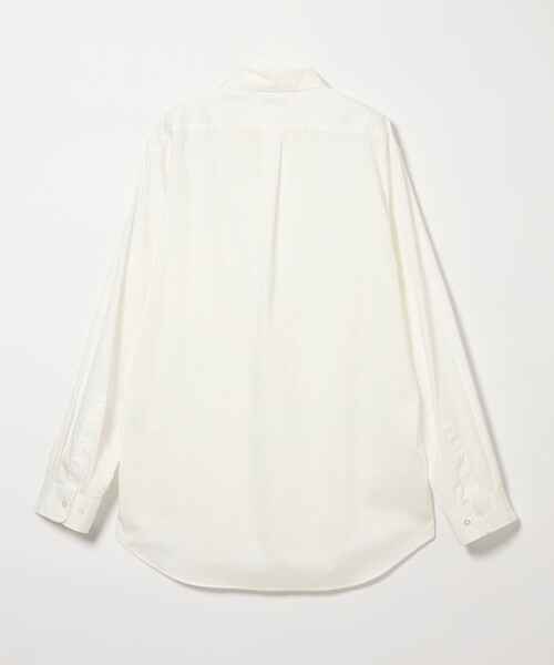 Steven Alan＞ 80 コンパクトヤーン ツイル レギュラーカラー シャツ