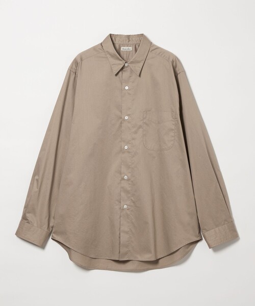 【最終値下】 Steven Alanコンパクトヤーン ツイル シャツ Steven Alan＞ 80 コンパクトヤーン ツイル レギュラーカラー