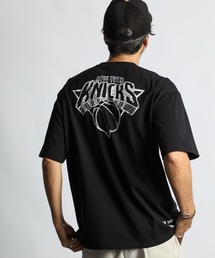 The DUFFER of ST.GEORGE（ザダファーオブセントジョージ）の「NBA「NEW YORK KNICKS」：NBA別注 ニューヨークニックス Tシャツ（Tシャツ/カットソー）」