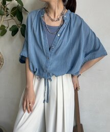 ブラウス シャツ アナザー ポンチョブラウス レディース URBAN RESEARCH（アーバンリサーチ）の「ポンチョ風ギャザー