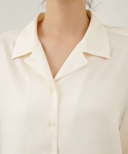 THE PAUSE】フィブリルリラックスシャツ（シャツ/ブラウス）｜THE