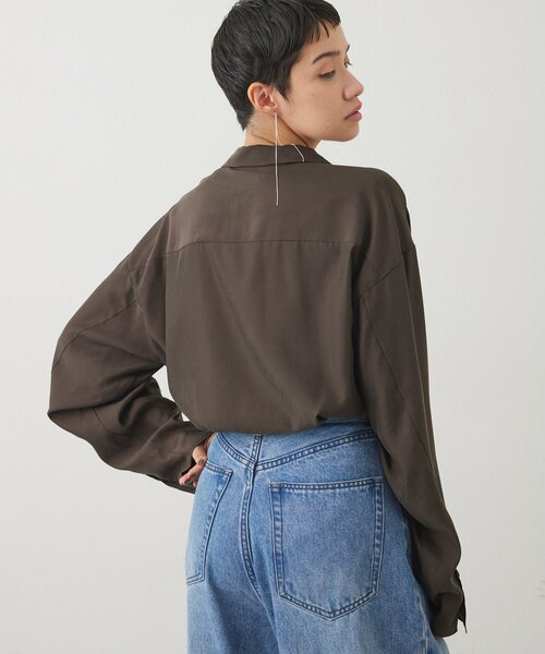 THE PAUSE】フィブリルリラックスシャツ（シャツ/ブラウス）｜THE