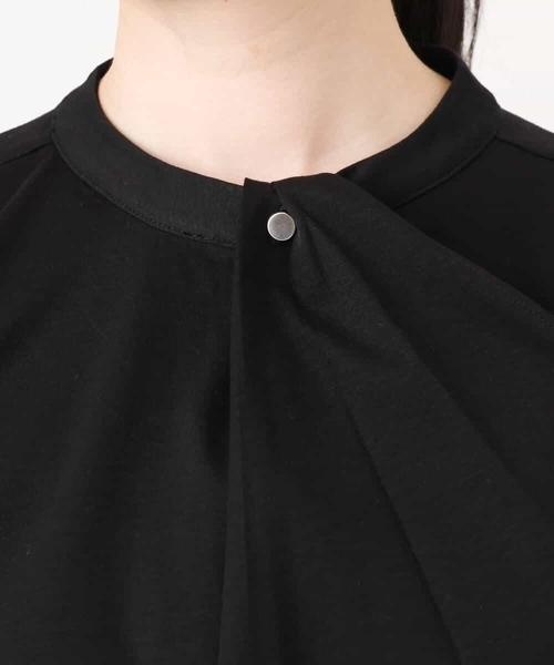 tシャツ ラッフルタイデザインカットソー/接触冷感/洗える/WEB限定サイズあり レディース ラッフルタイデザインカットソー/接触冷感/洗える/WEB限定サイズ