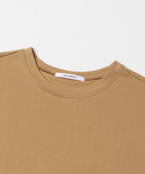 URBAN RESEARCH(アーバンリサーチ)の「ハーフスリーブワイドカットソー(Tシャツ/カットソー・レディース・ホワイト/オレンジ系その他/ブラック・FREE)」の21枚目の写真