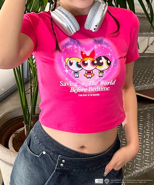 ひな ガーフィールド & パワパフ Tシャツ2枚セット ひな ガーフィールド & パワパフ Tシャツ2枚セット ひな様専用