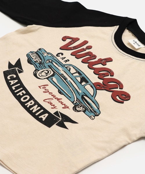 chil2（チルツー）の「綿100％ プリント ラグランTシャツ（Tシャツ/カットソー・キッズ・I/B/G/A/H/J/C/D/E/F・130cm/140cm/80ｃｍ/90cm/100cm/110cm/120cm）」の20枚目の写真