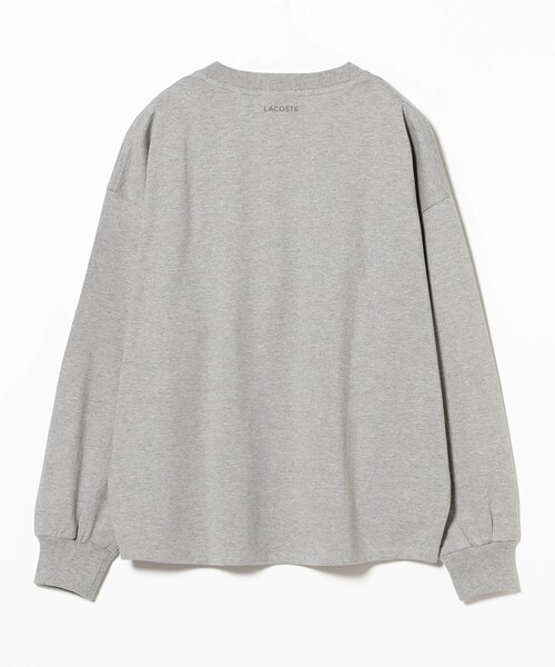 ビームスの百名品　別注LACOSTE / ロングスリーブ クルーネック Tシャツ B:MING by BEAMS（ビーミング by ビームス）【別注】LACOSTE / ロング