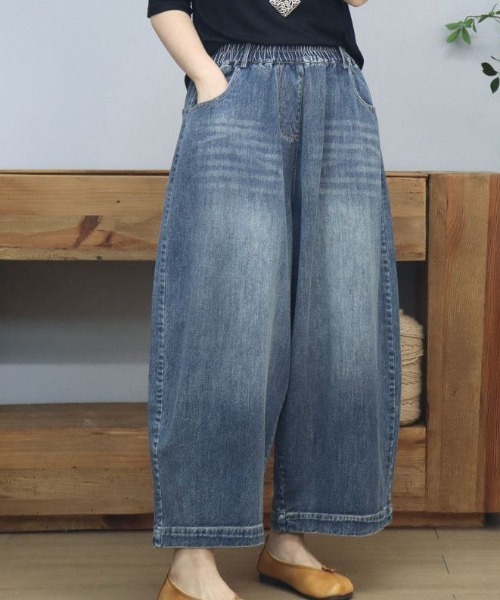 REBALANCE(リバランス)の「ワイドデニムパンツ(デニムパンツ・レディース・B/A・LARGE/MEDIUM)」の7枚目の写真