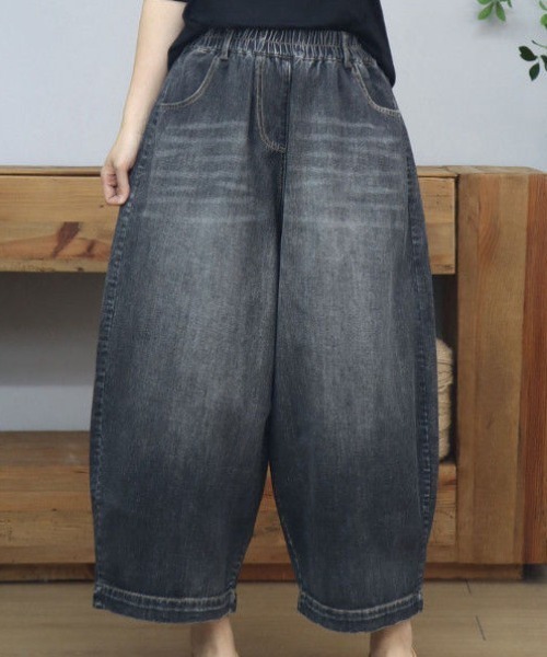 REBALANCE(リバランス)の「ワイドデニムパンツ(デニムパンツ・レディース・B/A・LARGE/MEDIUM)」の11枚目の写真