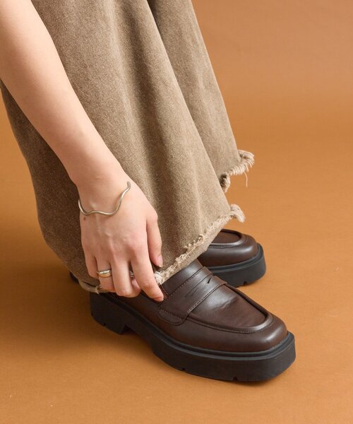 mystic ゴム使いローファー mystic ゴム使いローファー mystic