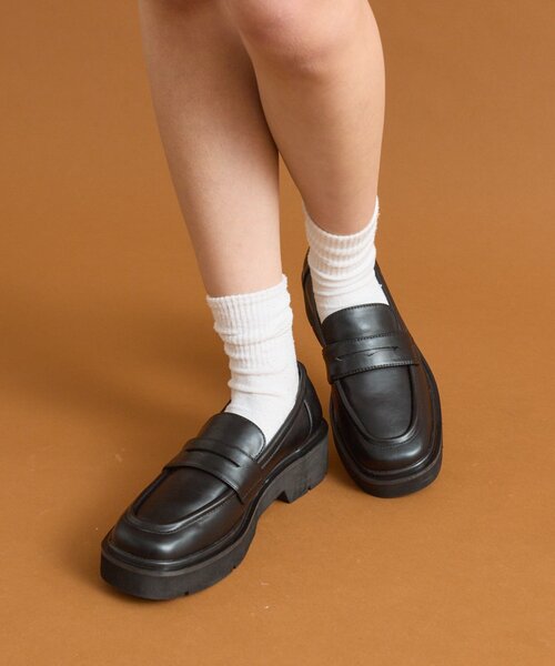 mystic（ミスティック）の「ボリュームソールローファー（ローファー・レディース・ブラック/ブラウン・38/36/37）」の20枚目の写真