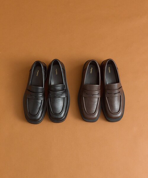 mystic（ミスティック）の「ボリュームソールローファー（ローファー・レディース・ブラック/ブラウン・38/36/37）」の19枚目の写真