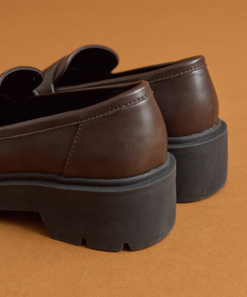 mystic（ミスティック）の「ボリュームソールローファー（ローファー・レディース・ブラック/ブラウン・38/36/37）」の7枚目の写真