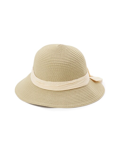 SHOO・LA・RUE（シューラルー）の「リボンブレードハット（ハット・キッズ・アイボリー/ベージュ・99）」の2枚目の写真