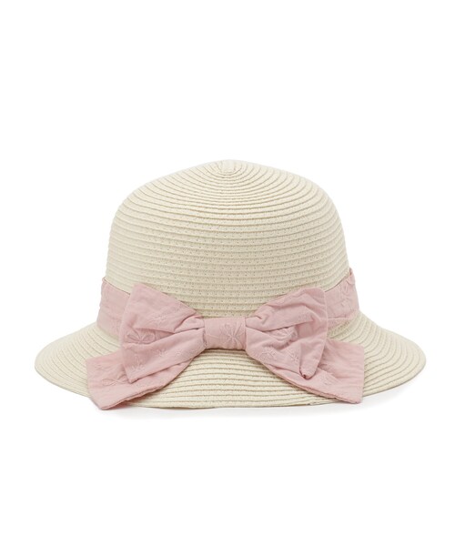SHOO・LA・RUE（シューラルー）の「リボンブレードハット（ハット・キッズ・アイボリー/ベージュ・99）」の4枚目の写真