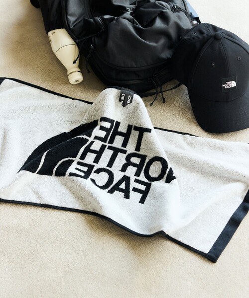 THE NORTH FACE（ザノースフェイス）の「THE NORTH FACE/ザ・ノース・フェイス Comfort Cotton Towel M / NN22101（タオル・メンズ・ベージュ/グレー/ブラック・ONE SIZE）」の5枚目の写真