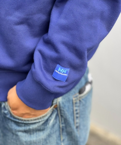 HELLY HANSEN（ヘリーハンセン）の「【HELLY HANSEN】TSC Sweat（スウェット・メンズ・オフホワイト/ブルー・MEDIUM/LARGE/X-LARGE）」の7枚目の写真