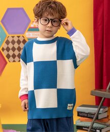 BREEZE | 【Im Jelly！】ジャガードニットベスト_ジュニア対応(ベスト)