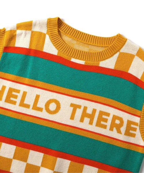 BREEZE（ブリーズ）の「【Im Jelly！】ジャガードニットベスト_ジュニア対応（ベスト・キッズ・イエロー/ブルー・100/120/140/90）」の15枚目の写真