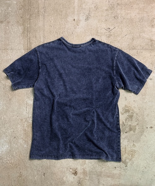 Coffee & Cigarettes(コーヒーアンドシガレッツ)の「7D19 クラシック バインダーリブ ピグメントTシャツ(Tシャツ/カットソー・メンズ・カーキ/ブラック/ネイビー・FREE)」の9枚目の写真