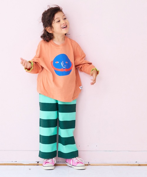 MARKEY'S(マーキーズ)の「総柄9分丈パンツ(その他パンツ・キッズ・ブラック系その他/ピンク系その他/イエロー系その他/グリーン系その他・80/90/95/100/110/120/130/140/150)」の8枚目の写真