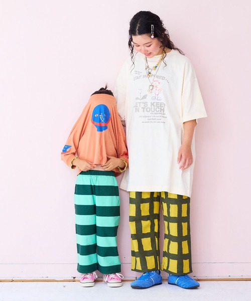 MARKEY'S(マーキーズ)の「総柄9分丈パンツ(その他パンツ・キッズ・ブラック系その他/ピンク系その他/イエロー系その他/グリーン系その他・80/90/95/100/110/120/130/140/150)」の11枚目の写真