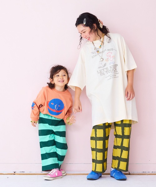 MARKEY'S(マーキーズ)の「総柄9分丈パンツ(その他パンツ・キッズ・ブラック系その他/ピンク系その他/イエロー系その他/グリーン系その他・80/90/95/100/110/120/130/140/150)」の12枚目の写真