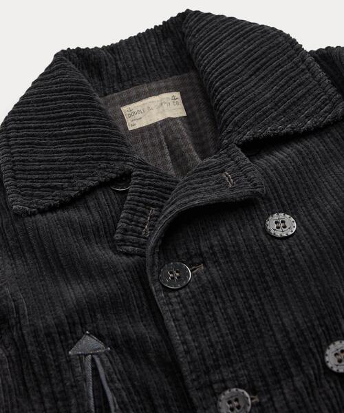 セール】デニムトリム コーデュロイ ピーコート（ピーコート）｜RRL
