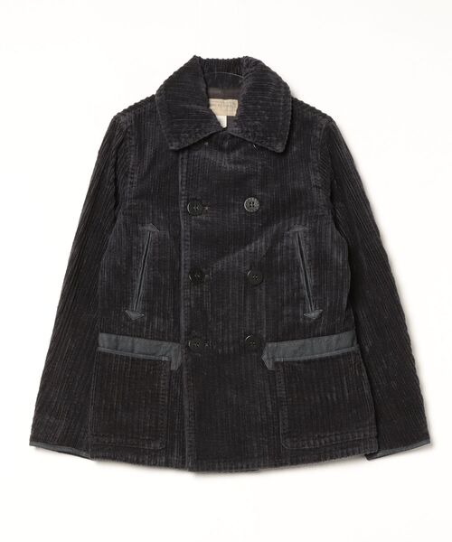 デニムトリム コーデュロイ ピーコート（ピーコート）｜RRL（ダブル