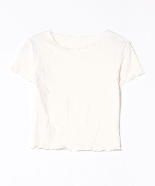 frunco(フランコ)の「小花柄キャミソール付きTシャツ(Tシャツ/カットソー・レディース・イエロー/ブルー/ホワイト・FREE)」の6枚目の写真