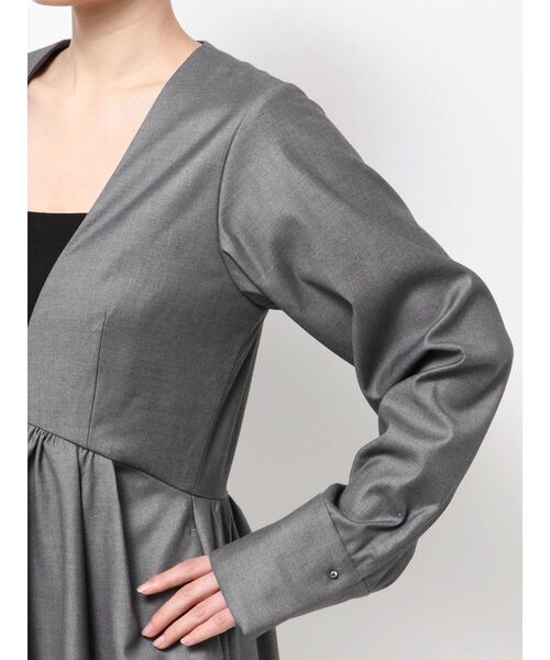 ELENDEEK(エレンディーク)の「ディープネックオールインワン(つなぎ/オールインワン・レディース・ブラック/グレー・02/01)」の20枚目の写真
