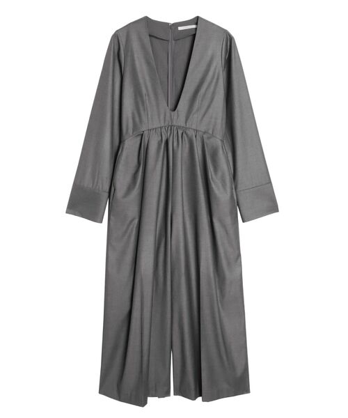 ELENDEEK(エレンディーク)の「ディープネックオールインワン(つなぎ/オールインワン・レディース・ブラック/グレー・02/01)」の22枚目の写真