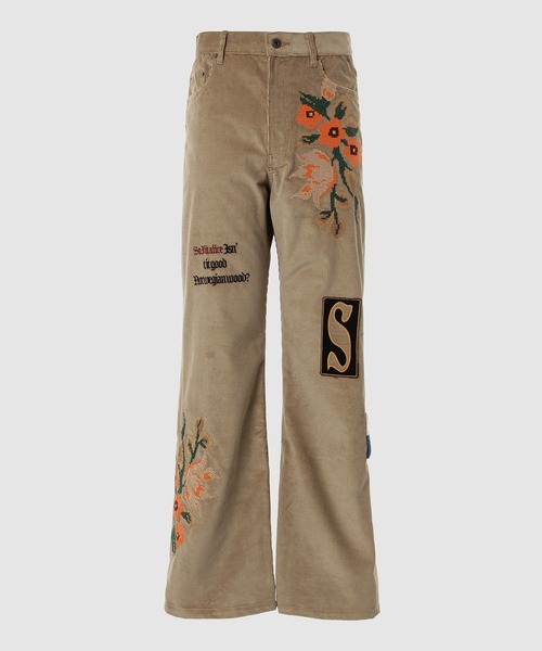 Embroidery-design pants（その他パンツ）｜KHOKI（コッキ）の