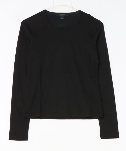 ALLSAINTS(オールセインツ)の「STEVIE LONG SLEEVE T-SHIRT | STEVIE 長袖 Tシャツ(Tシャツ/カットソー・レディース・ブラック・S/M/XS)」の7枚目の写真