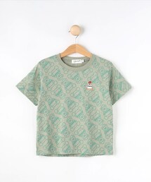 Dessin（デッサン）の「【洗える・リンクコーデ】Deddy刺繍入り オーガニックコットンTシャツ（Tシャツ/カットソー）」