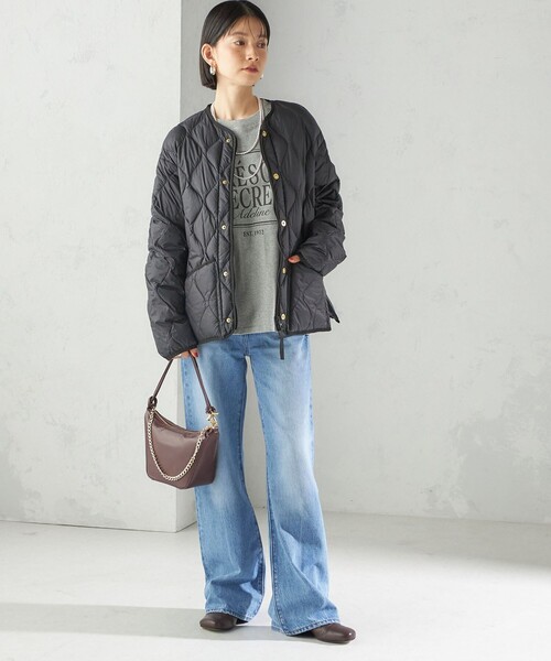 SHIPS(シップス)の「【SHIPS別注】TAION:〈手洗い可能〉リブ マルチ WAY ダウン ジャケット(ダウンジャケット/コート・レディース・ネイビー/ブラック/オリーブ・SMALL/MEDIUM)」の20枚目の写真