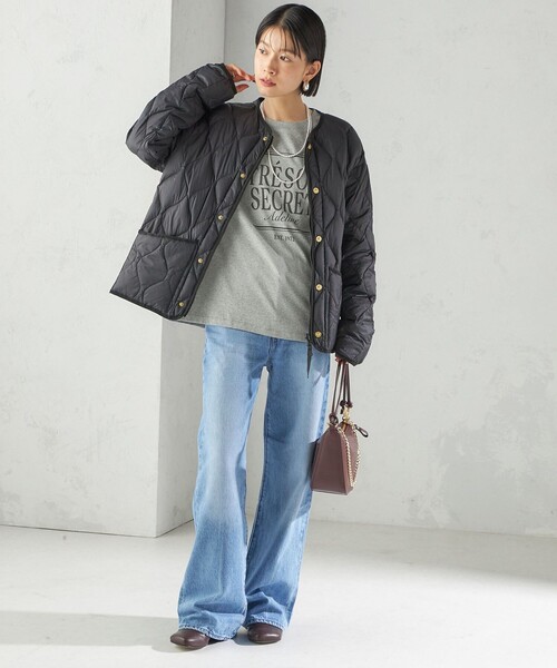 SHIPS別注】TAION:〈手洗い可能〉リブ マルチ WAY ダウン ジャケット