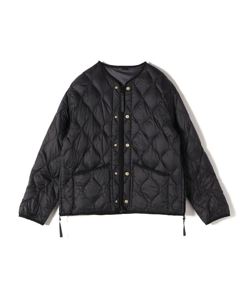 SHIPS別注】TAION:〈手洗い可能〉リブ マルチ WAY ダウン ジャケット