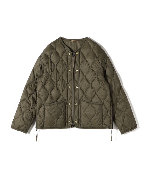 SHIPS別注】TAION:〈手洗い可能〉リブ マルチ WAY ダウン ジャケット