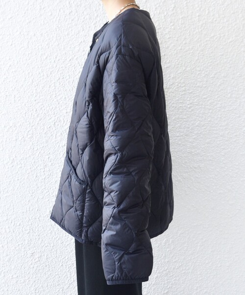 SHIPS別注】TAION:〈手洗い可能〉リブ マルチ WAY ダウン ジャケット