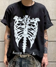 XU（エックスユー）の「【Never mind the XU】metal born tee / 【ネバーマインド ザ エックスユー】メタルボーン半袖Tシャツ（Tシャツ/カットソー）」