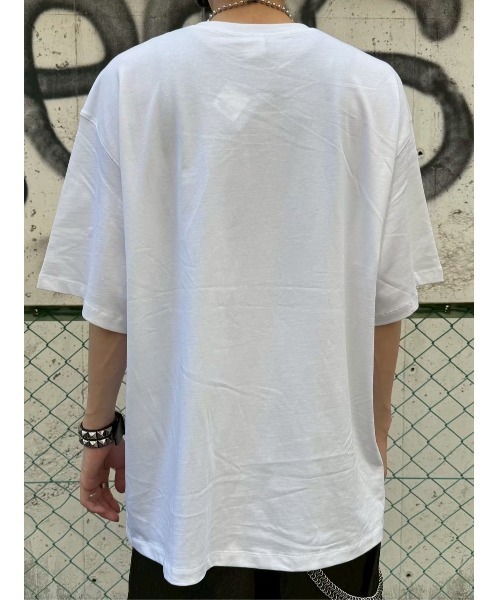 XU(エックスユー)の「【Never mind the XU】metal born tee / 【ネバーマインド ザ エックスユー】メタルボーン半袖Tシャツ(Tシャツ/カットソー・メンズ・ブラック/ホワイト・ONE SIZE)」の14枚目の写真