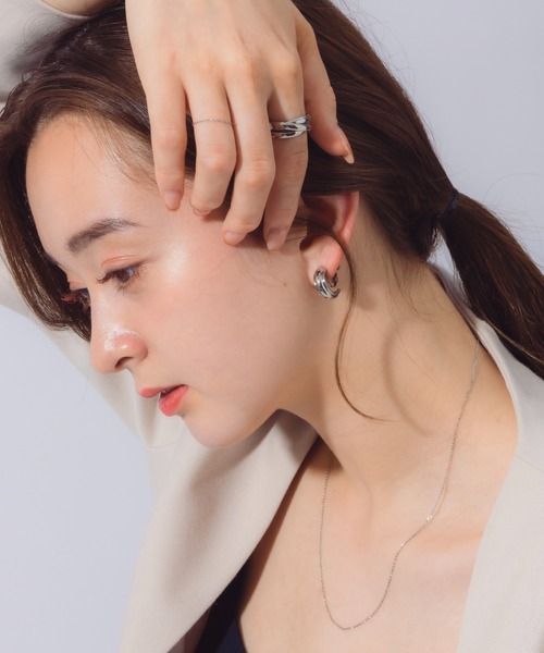 muku（ムク）の「NC/1mm Sheer Chain（ネックレス・レディース・シルバー/ゴールド・39/45/52）」の9枚目の写真
