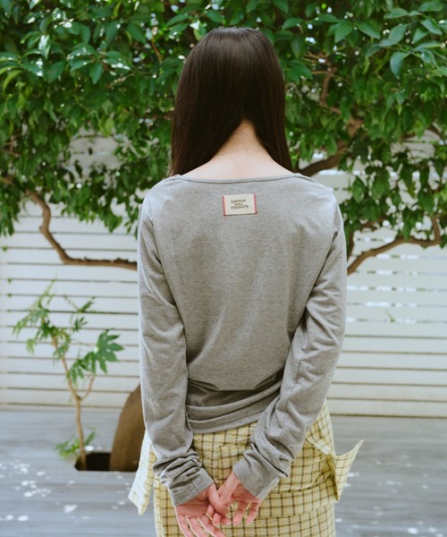 common gull products.(コモンガルプロダクツ)の「甘味のネップロンTEE秋(Tシャツ/カットソー・レディース・ブラック系/ホワイト系/グレー系・SMALL/LARGE/MEDIUM)」の15枚目の写真