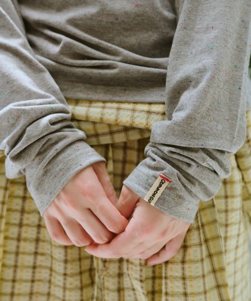 common gull products.(コモンガルプロダクツ)の「甘味のネップロンTEE秋(Tシャツ/カットソー・レディース・ブラック系/ホワイト系/グレー系・SMALL/LARGE/MEDIUM)」の17枚目の写真